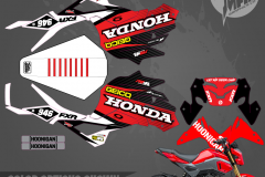 HONDA GROM MOTOCROSS GRAPHICS ATV MX GRAPHICS PRIMAL X MOTORSPORTS PRIMAL GFX