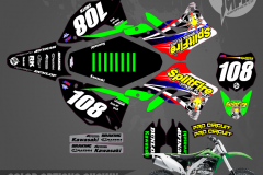 KAWASAKI KX450F SPLITFIRE KAWASAKI MOTOCROSS GRAPHICS ATV MX GRAPHICS PRIMAL X MOTORSPORTS PRIMAL GFX BIKELIFE