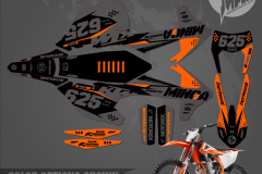 KTM SX SXF 250 450 XCW300 SERIES MOTOCROSS GRAPHICS ATV MX GRAPHICS PRIMAL X MOTORSPORTS PRIMAL GFX CO BIKELIFE