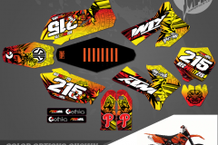 KTM SX450 EXC SX MOTOCROSS GRAPHICS ATV MX GRAPHICS PRIMAL X MOTORSPORTS PRIMAL GFX CO BIKELIFE