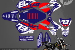 SUZUKI DRZ400SM MOTOCROSS GRAPHICS ATV MX GRAPHICS PRIMAL X MOTORSPORTS PRIMAL GFX BIKELIFE PHILADELPHIA JM