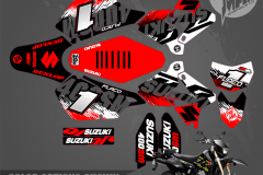 SUZUKI DRZ400SM SERIES MOTOCROSS GRAPHICS ATV MX GRAPHICS PRIMAL X MOTORSPORTS PRIMAL GFX CO BIKELIFE