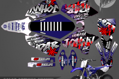 YAMAHA YZ125 YZ250 IN DA AIR BOYZ MOTOCROSS GRAPHICS ATV MX GRAPHICS PRIMAL X MOTORSPORTS PRIMAL GFX BIKELIFE